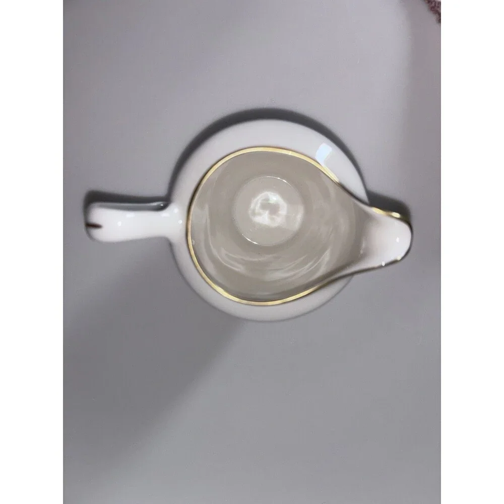 Lenox Autumn Collection Fine Bone China Creamer & Sugar Bowl W/Lid